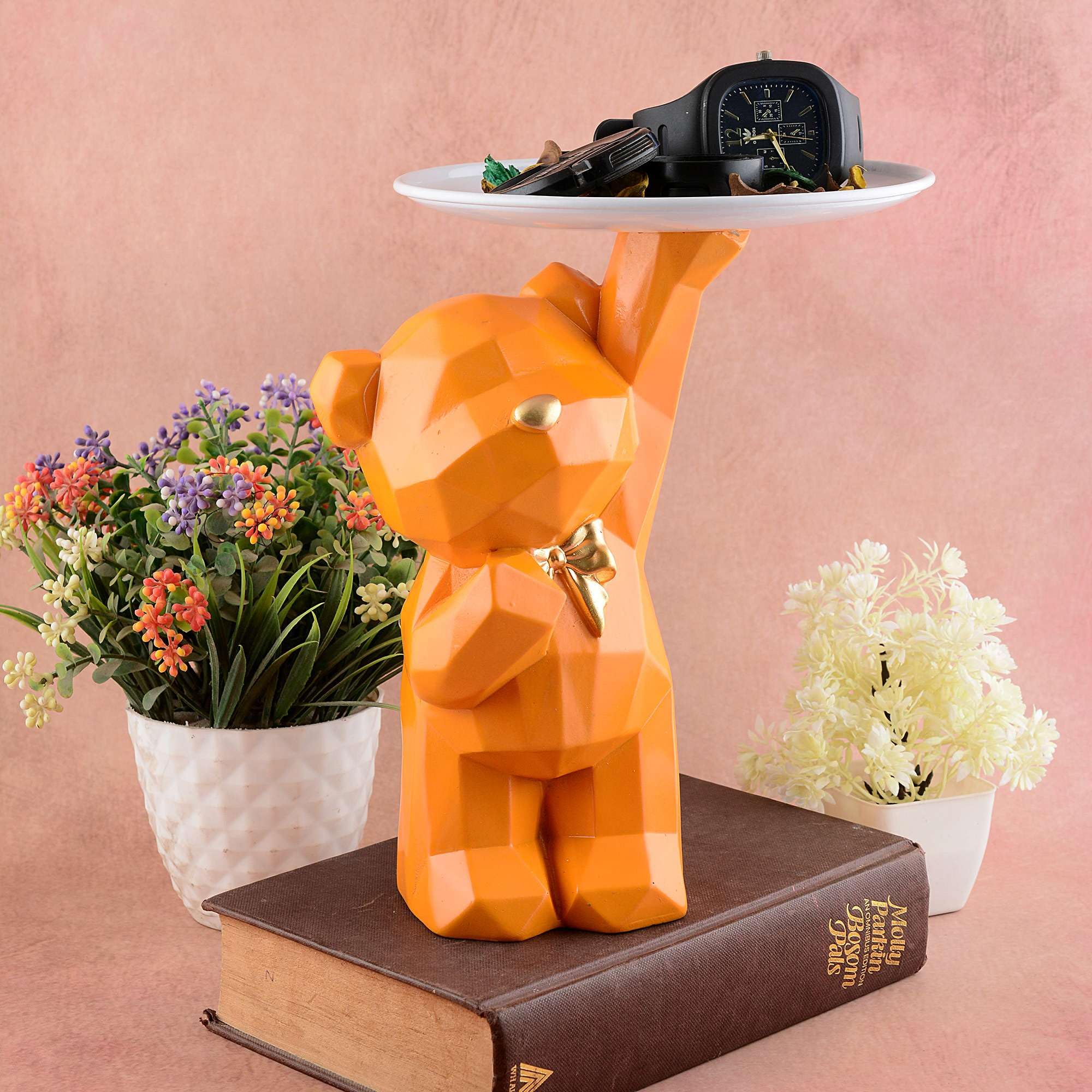 Buy Vikrit Arts & Crafts Cool Taddy Bear Showpiece for Home