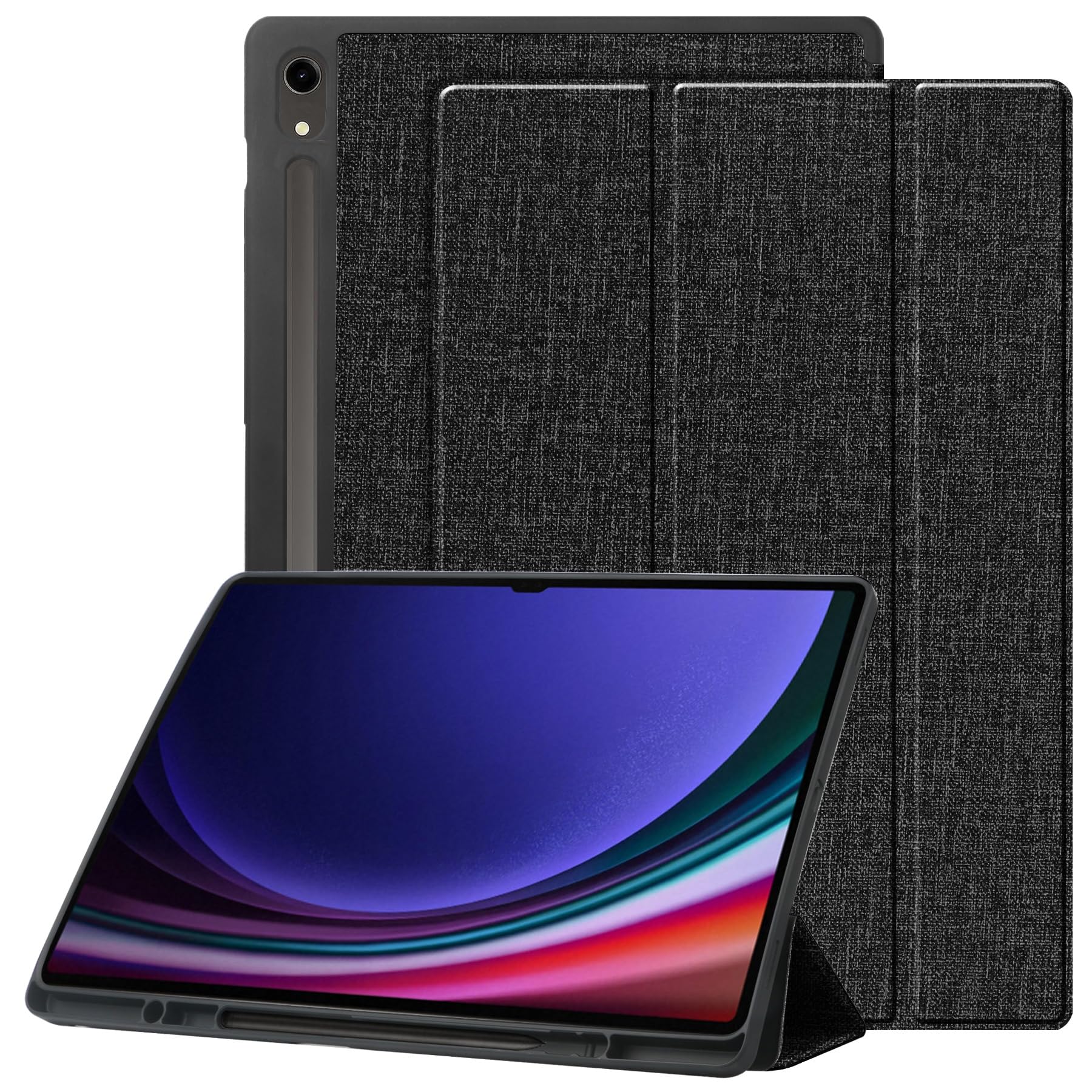 ProElite Cover for Samsung Galaxy Tab S9 11" /S9 FE 10.9" case, PU Smart Flip case Cover for Samsung Galaxy Tab S9 11"/S9 Fe 10.9" with S Pen Holder, Black (B0CD1ZSSZQ) Amazon Price History, Amazon Price Tracker