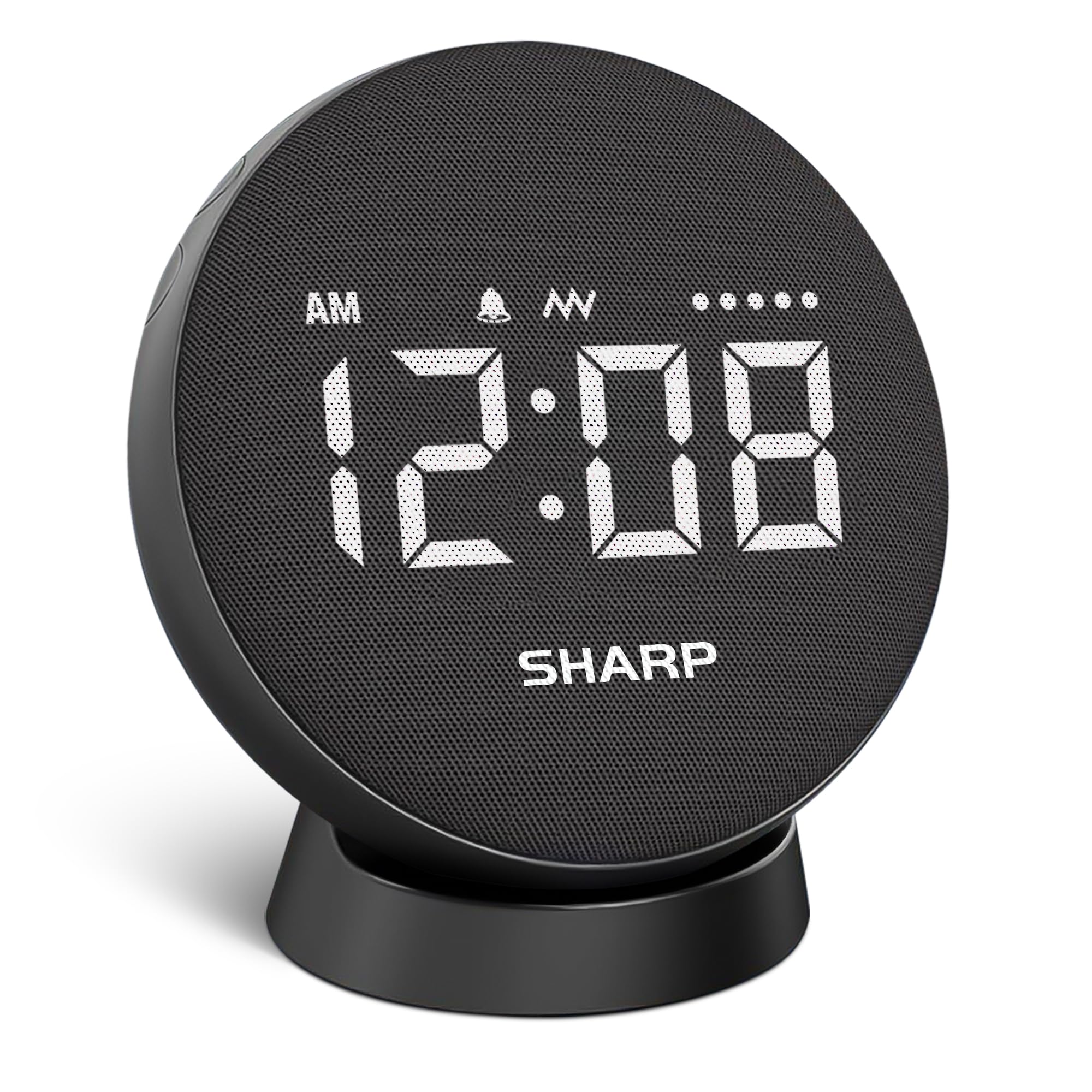 Amazon.com: Sharp Vibrating Alarm Clock for Heavy Sleepers – Super Loud Bed  Shaker Under Pillow, 29-Hr Rechargeable Battery, 3 Modes, 5 Vibration & 5  Volume Levels, 6-Step Dimmer, Cordless Travel Alarm : Home & Kitchen