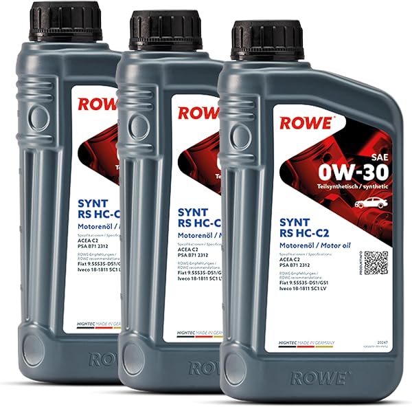 ROWE HIGHTEC SYNT RS SAE 0W-30 HC-C2 OIL-CODE 20247-0010-99 (5) - 4