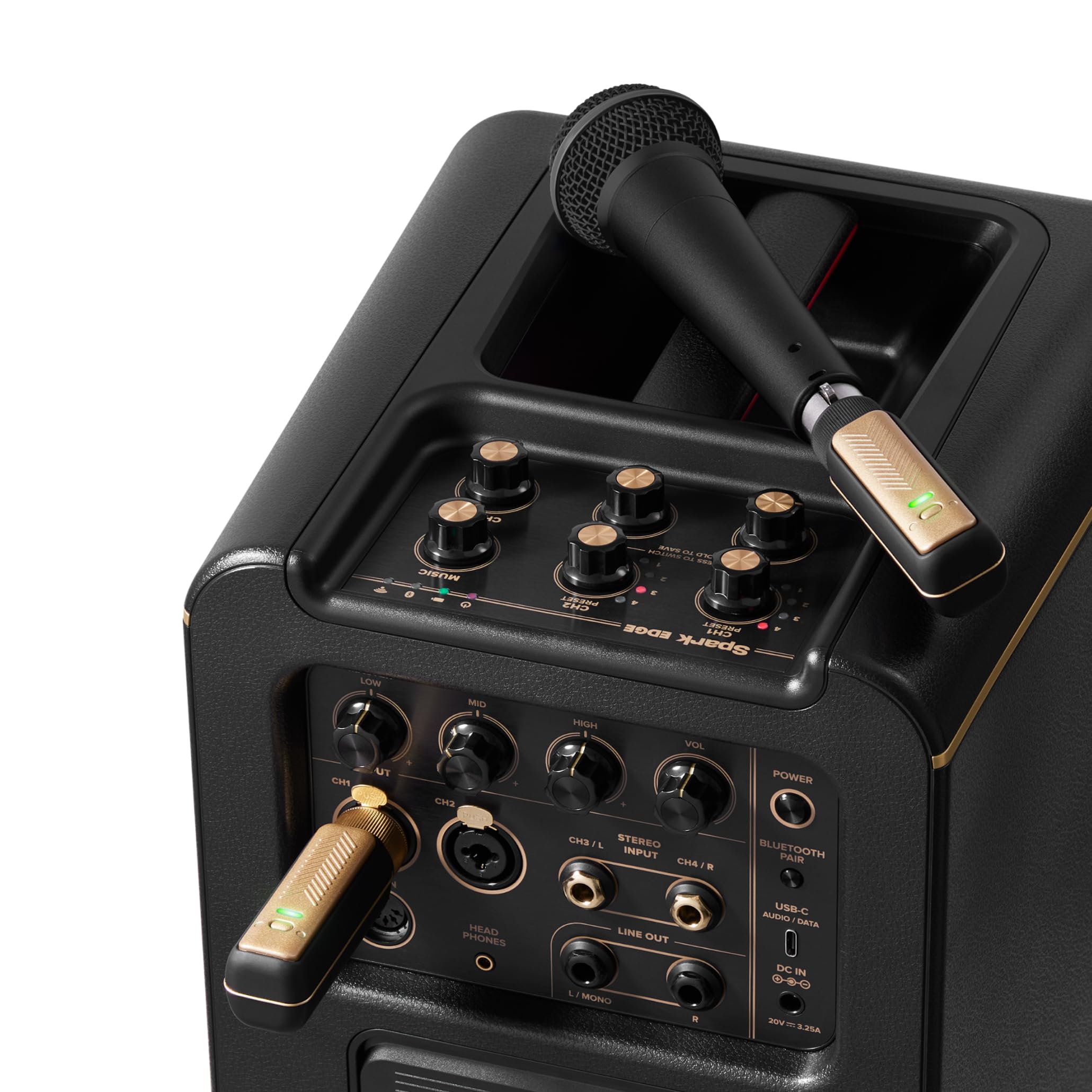 Positive Grid Spark LINK XLR – Kabelloses XLR-System für dynamische Mikrofone & mehr. Plug-and-Play, hochwertige Audioübertragung, perfekt für Bühne, Studio & Proben.