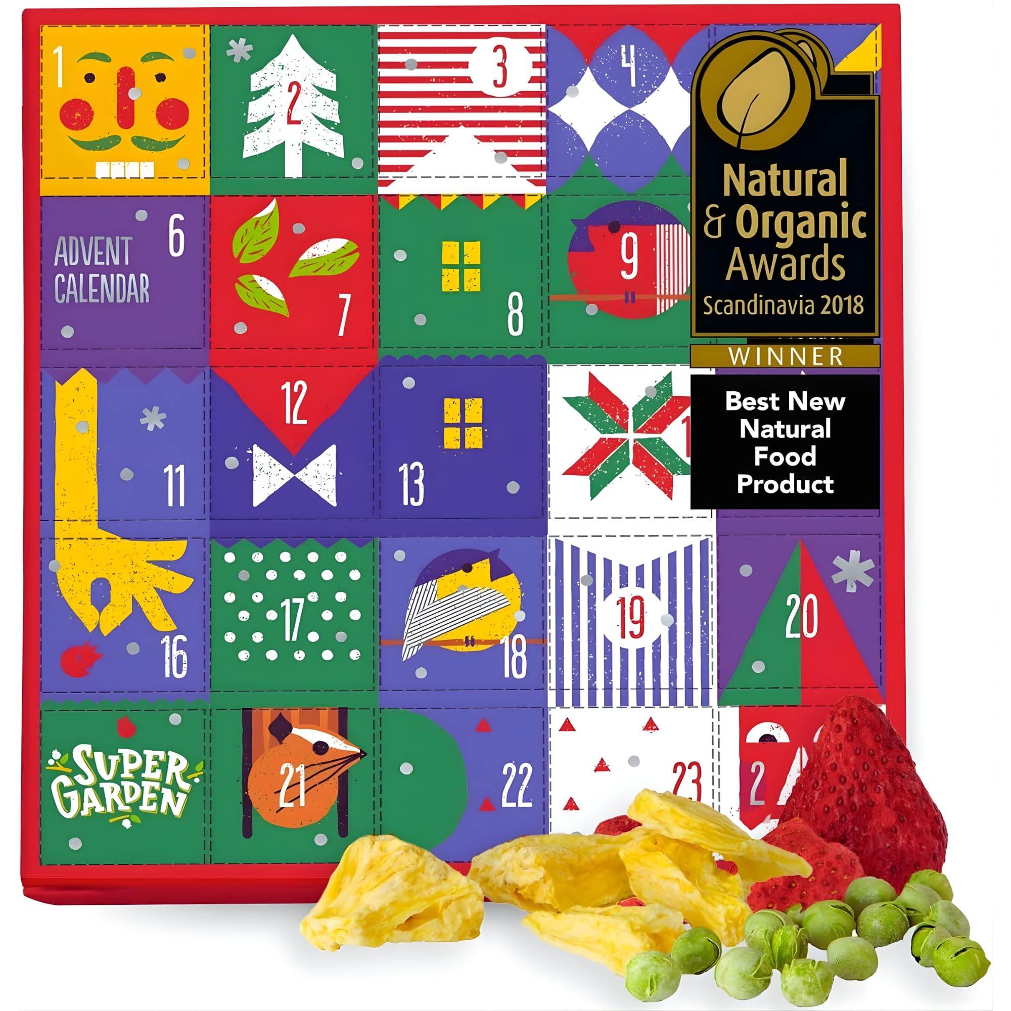 Amazon.com: Super Garden Unique Freeze-Dried Food Advent Calendar