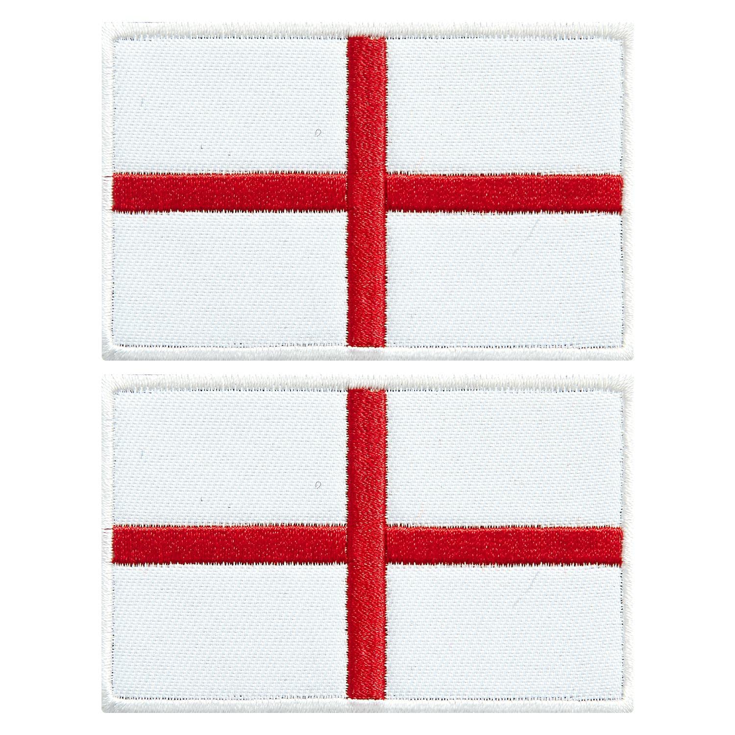Stidsds England 2 Pack Flag Patch Flags Embroidered Patches Er Flags Military Tactical Patch For Clothes Hat Backpacks Pride Decorations