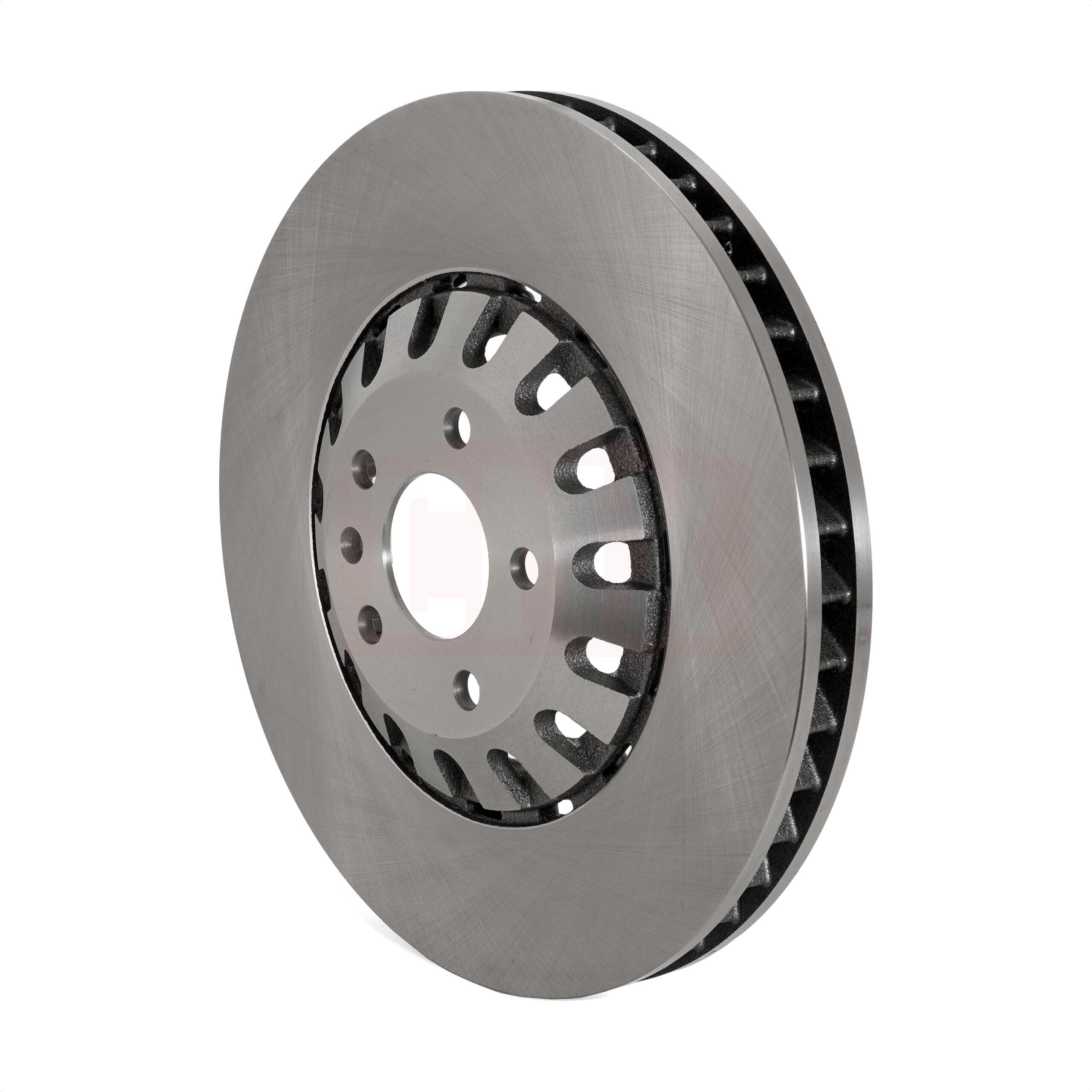 CMX Front Disc Brake Rotor 8-TQ8348 Replacement For Audi Q7 Q8 e-tron Quattro A6 A7 Sportback A8 - (1 piece only) Left or Right Side (Driver Passenger)