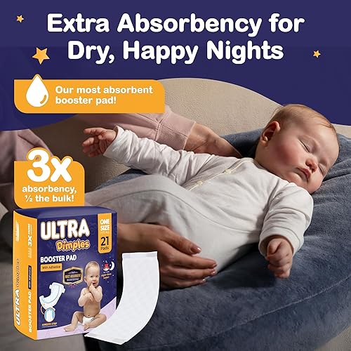 Miniatura 3 de Inspire Ultra Dimples - Almohadillas elevadoras de pañales  Nuestros insertos de pañales más absorbentes de la historia  Insertos de almohadillas