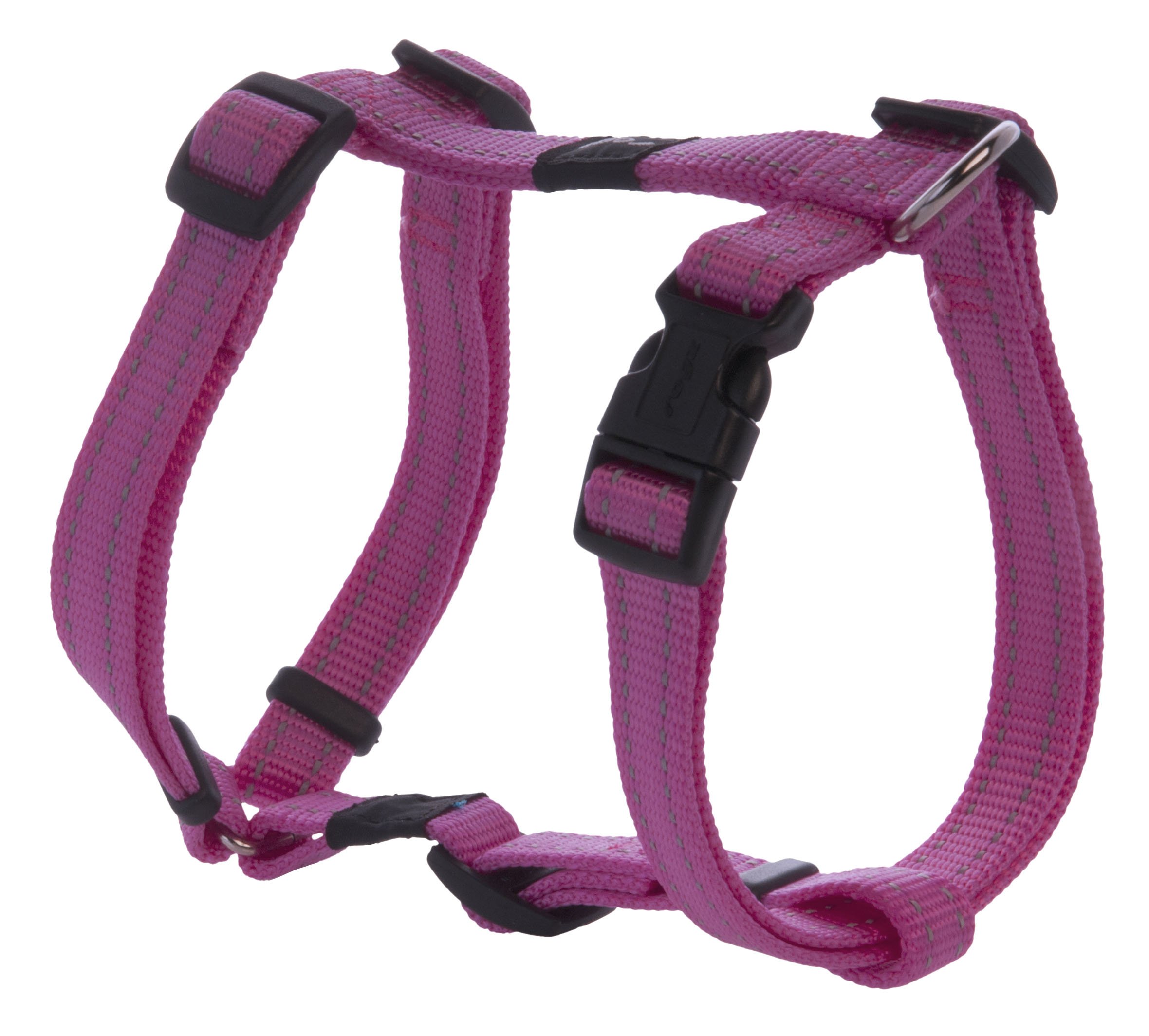 RogzUtility Reflective Stitching Harness M-PINK