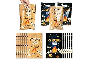 S'more Camping Party Favor Bags (50Pcs)