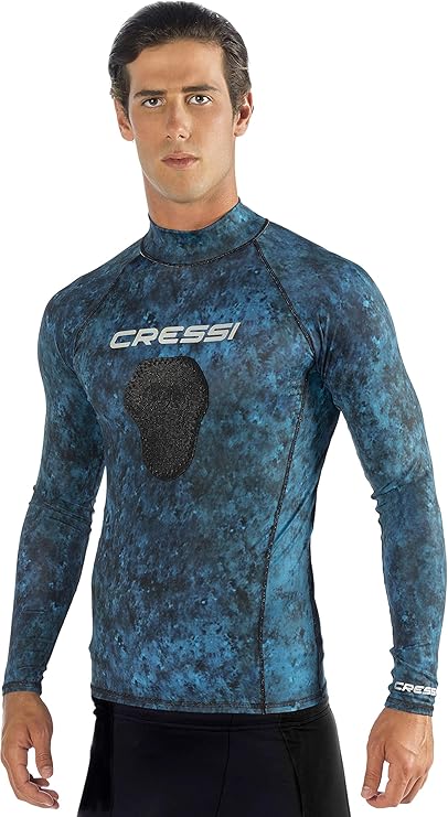Cressi Camouflage Rash Guard for Scuba Diving