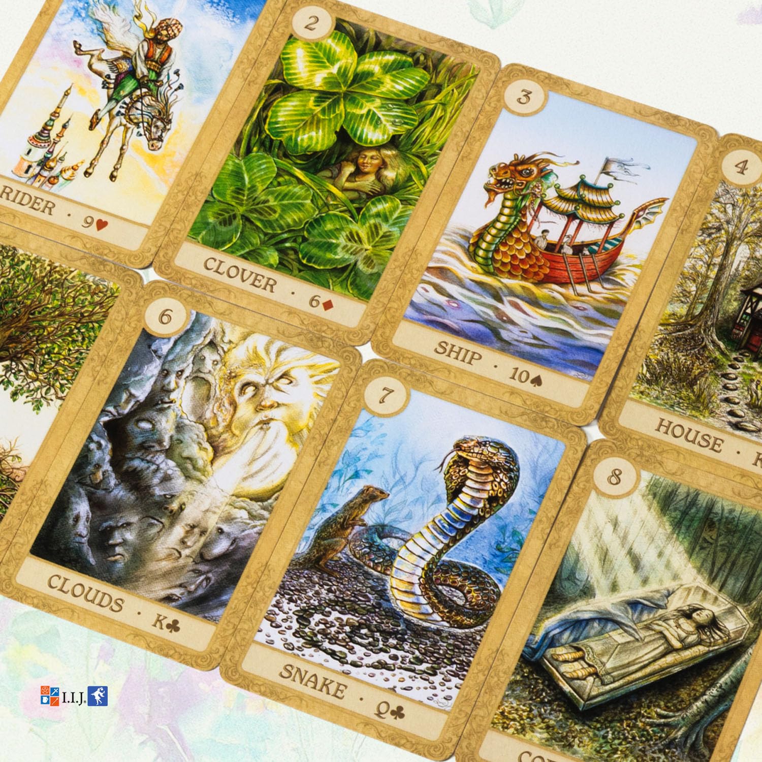 Amazon.co.jp: I.I.J ルノルマンカード フェアリーテール