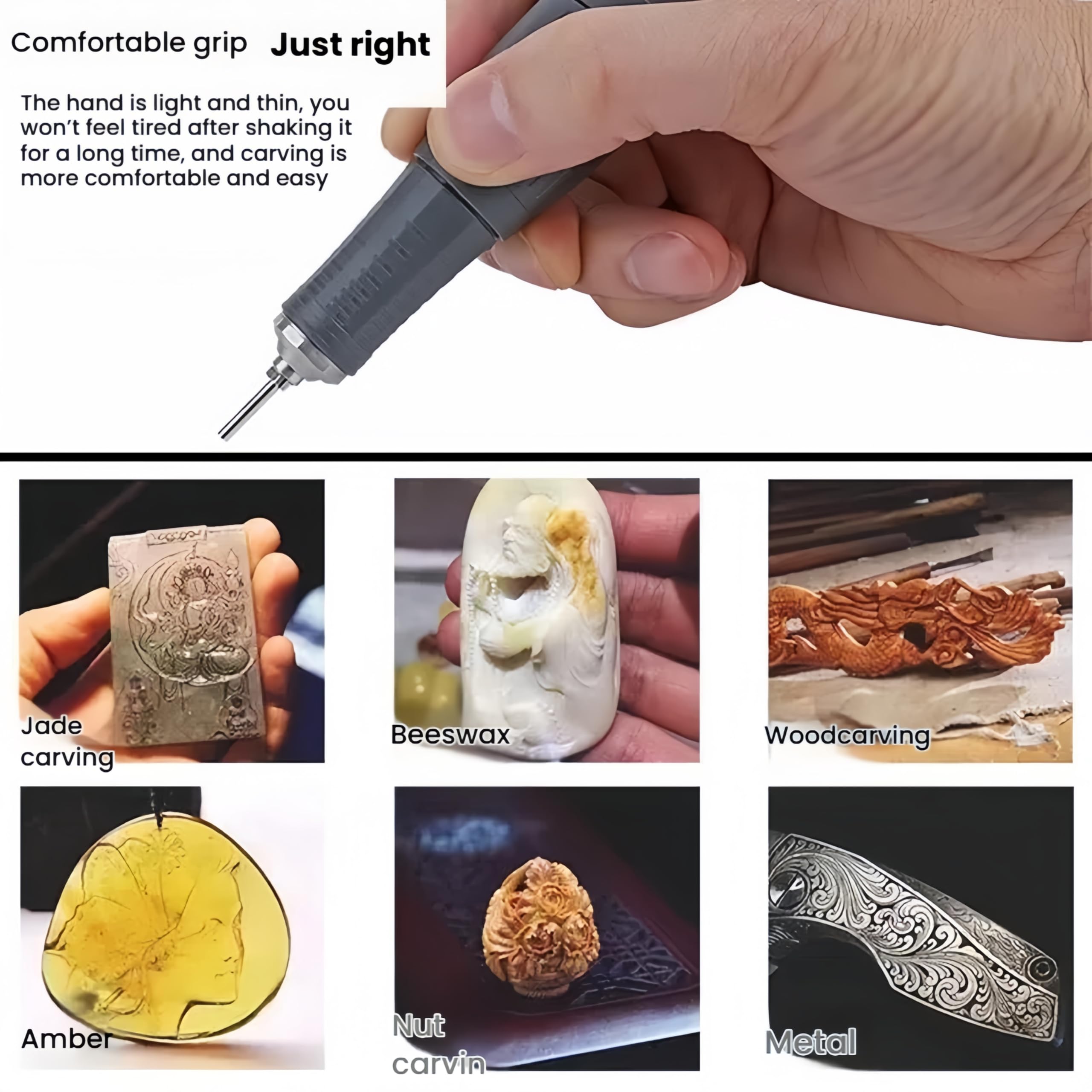 Mikromotorgriff, 35 K U/min, H37L1 Mikromotor für Labor, Schmuck, Keramik