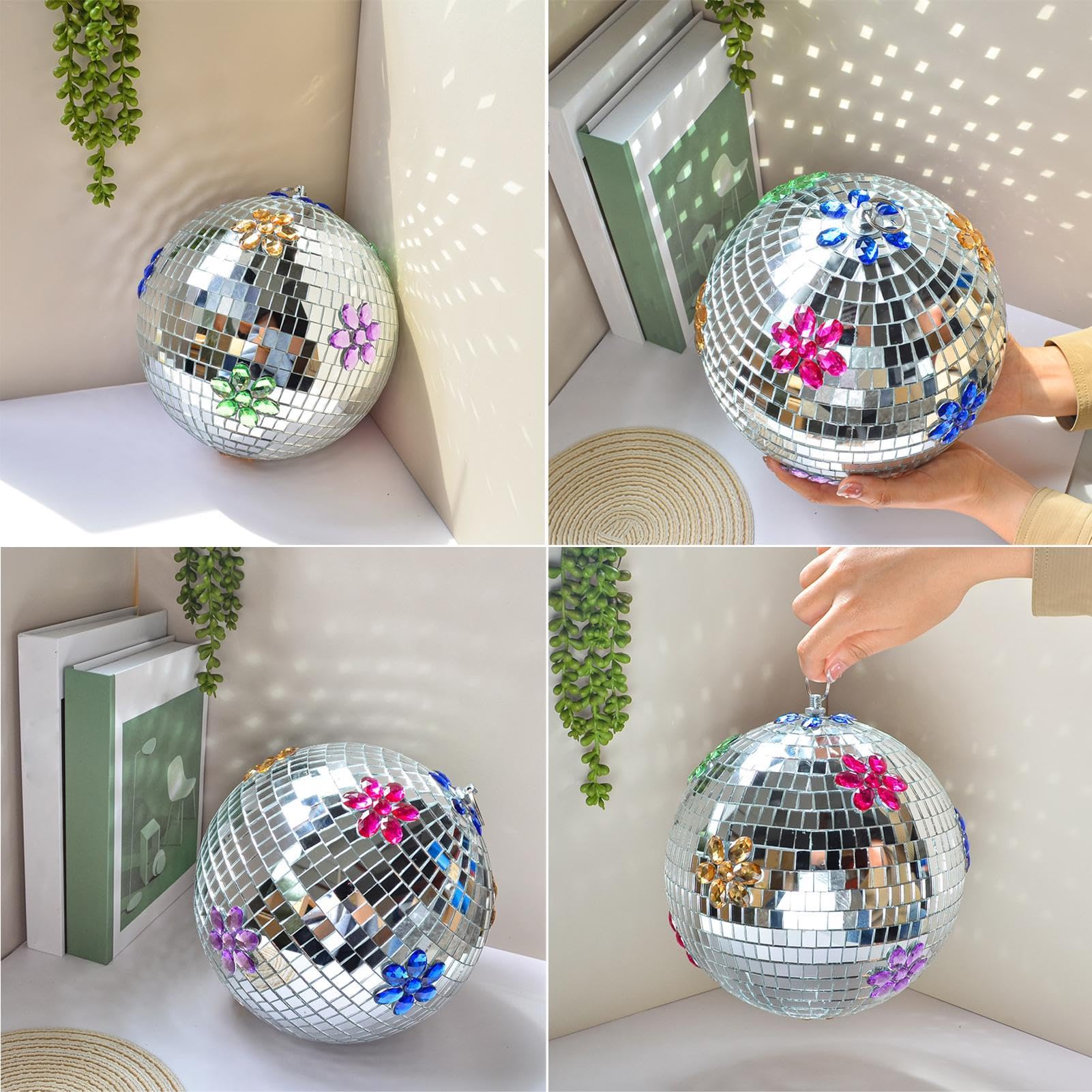 Amazon.co.jp: ミラーボールの装飾、大きなミラーボール | ミラー