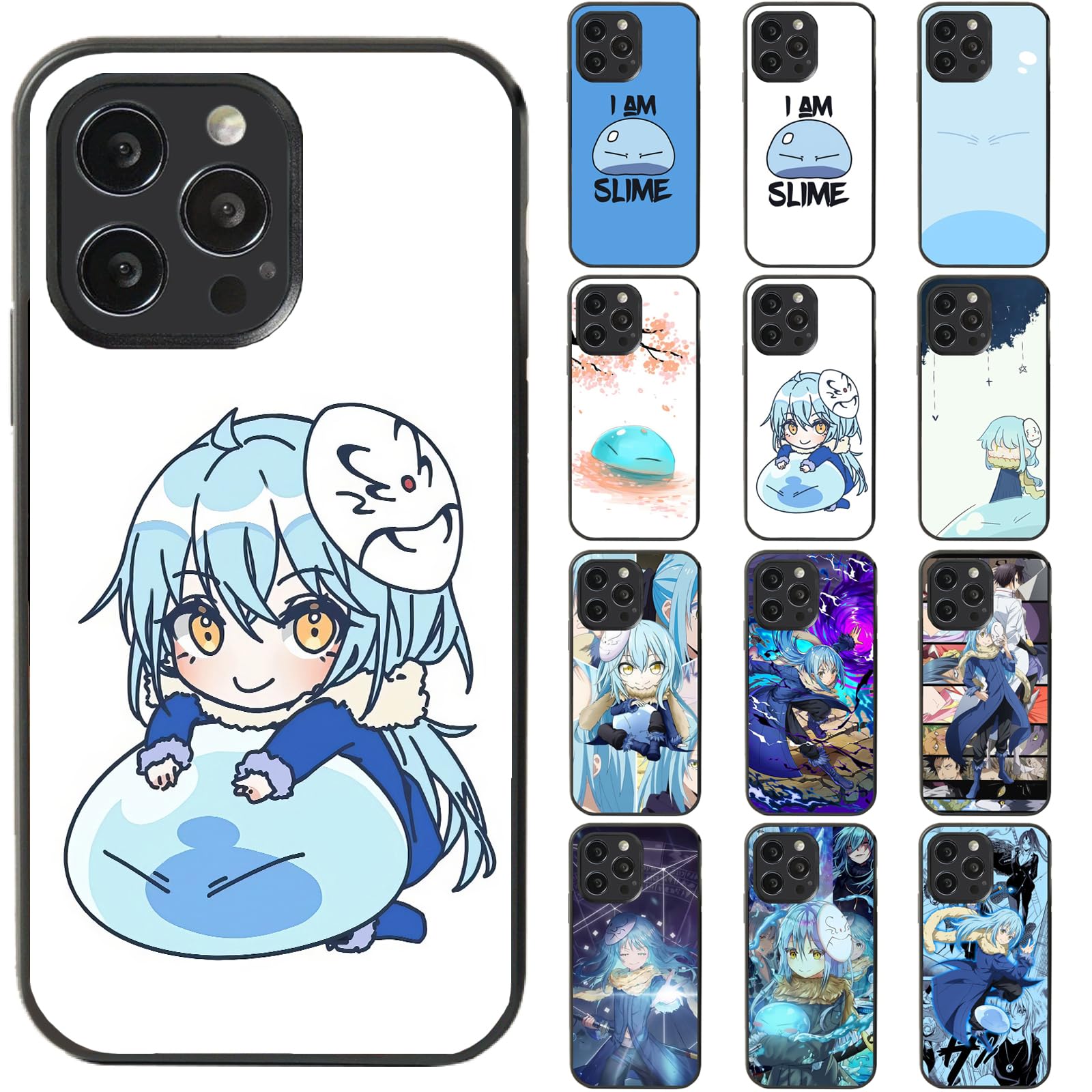 Amazon.co.jp: 転生したらスライムだった件 スマホ ケース