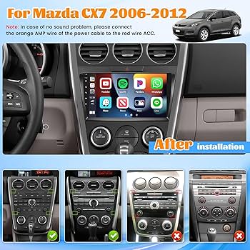 Amazon.com: 5G WiFi 9 inch Touch Screen for Mazda CX7 2006-2012