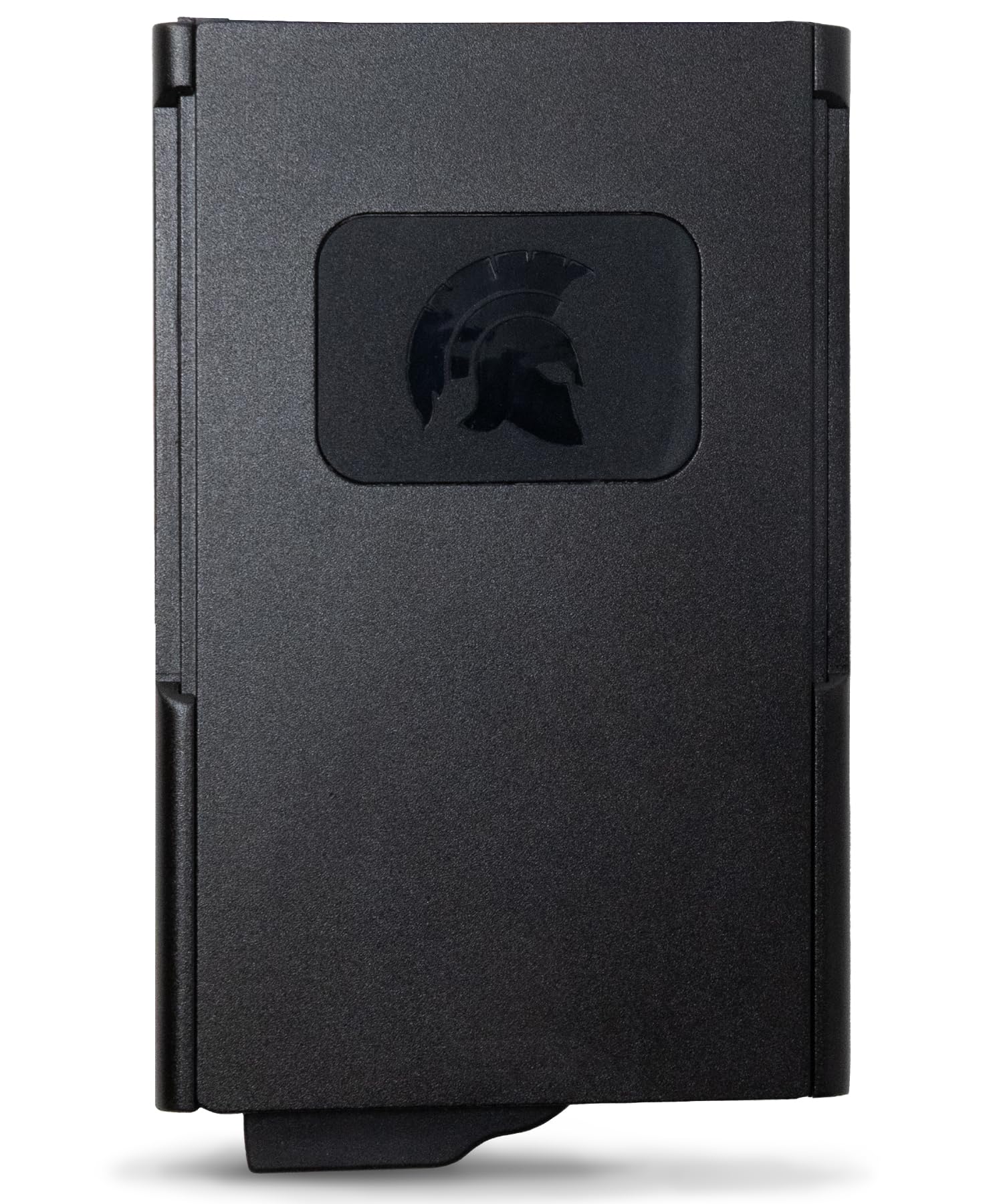 POWR RFID Blocking Card Holder Sliding, Stylish Slim Wallet, Minimalist Contactless Credit Cards Protector, Pop Up Metal Slim Card Holder