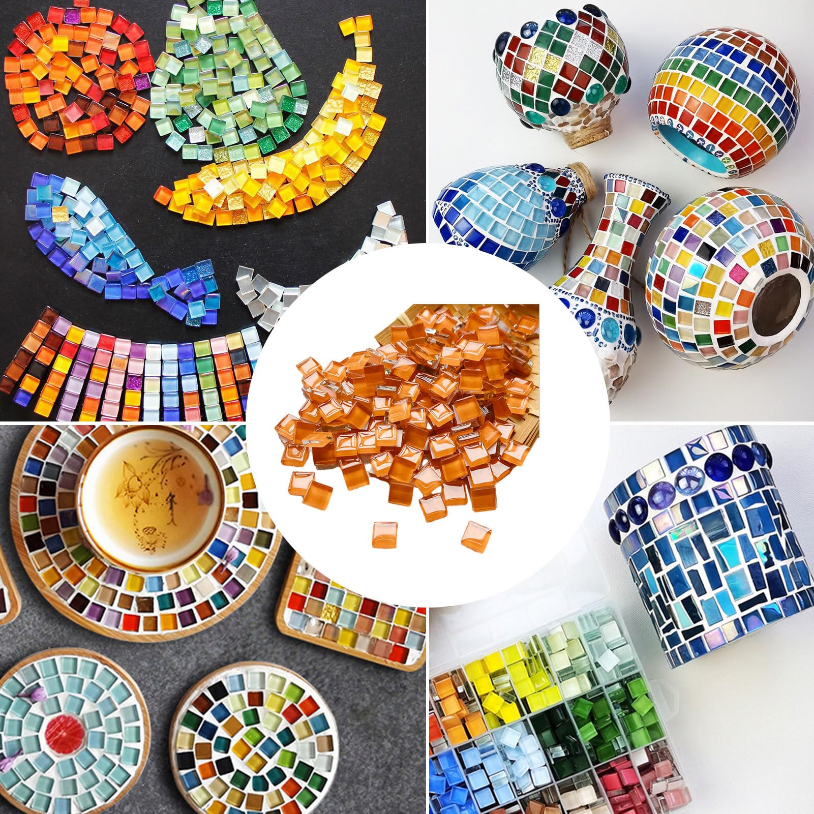 Bright Colours Mosaic 