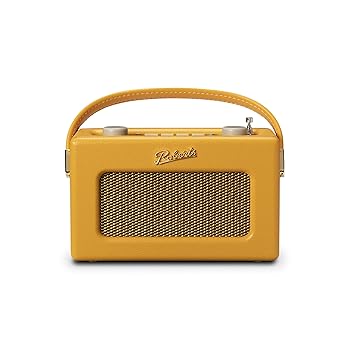 Roberts Revival UNO FM/DAB/DAB+ Digital Radio, Sunset Yellow