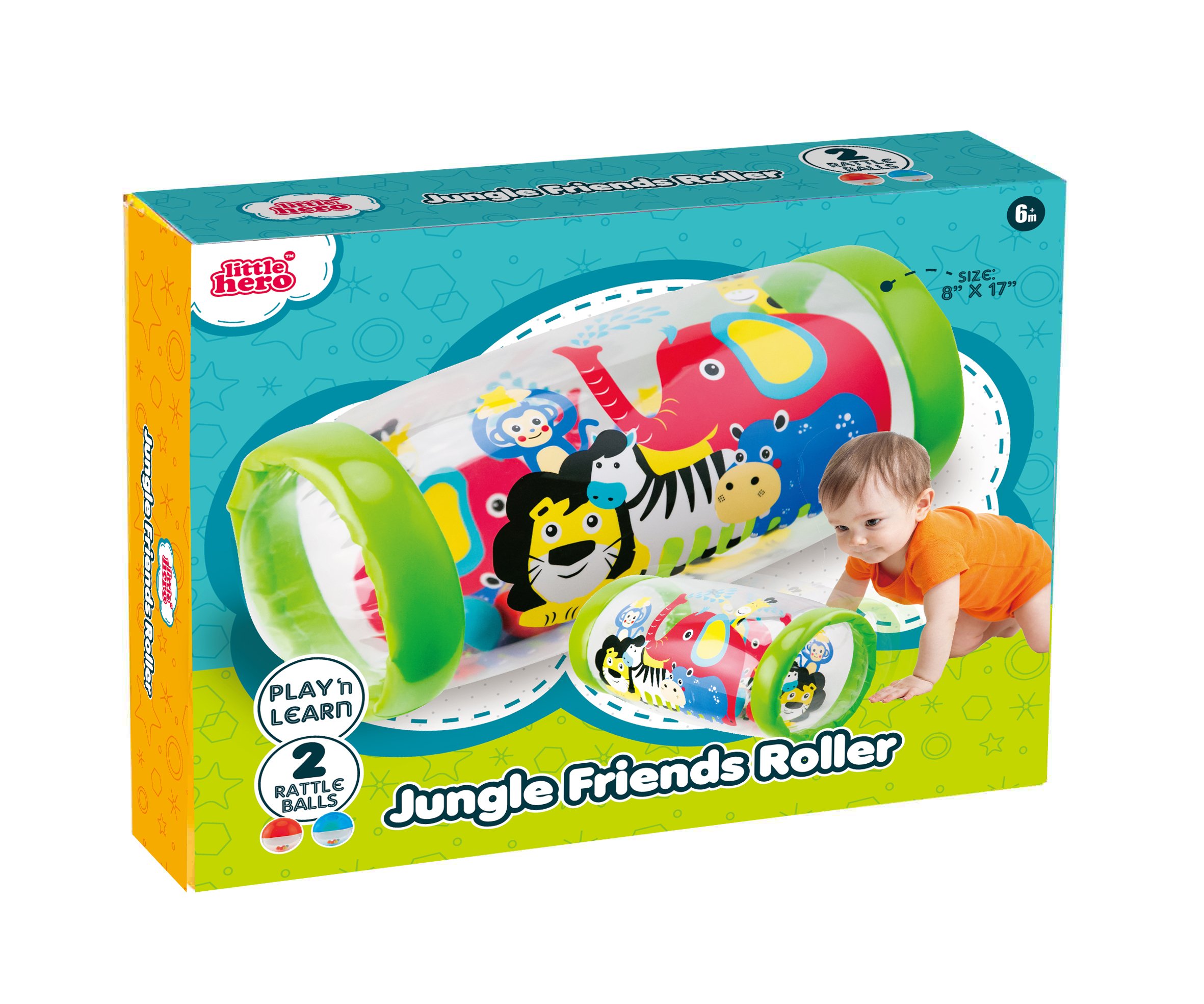 Jungle Roller, Multi-Colour, 6108