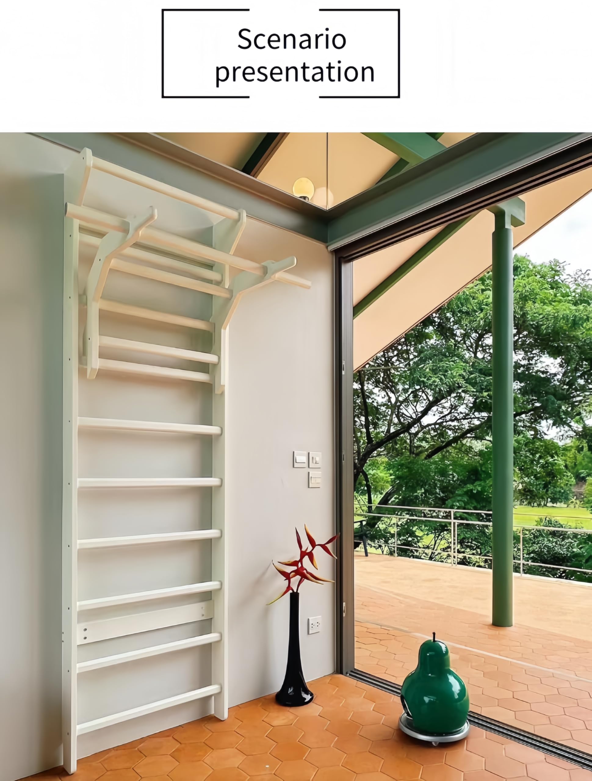 Ader Black Metal Push Up Bar