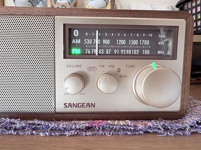 SANGEAN WR-302 FM/AMラジオ対応 ブルートゥーススピーカー