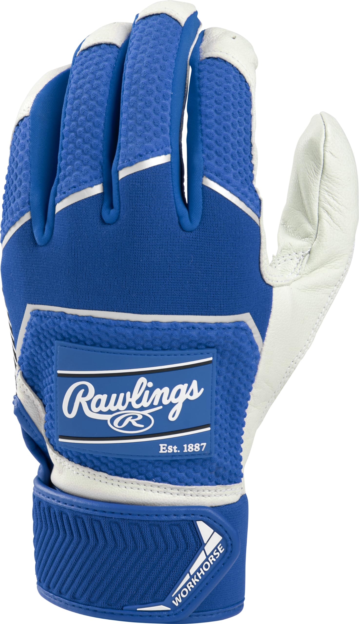 Rawlings | Gants de Batteur de Baseball Workhorse | Jeune L | Écarlate