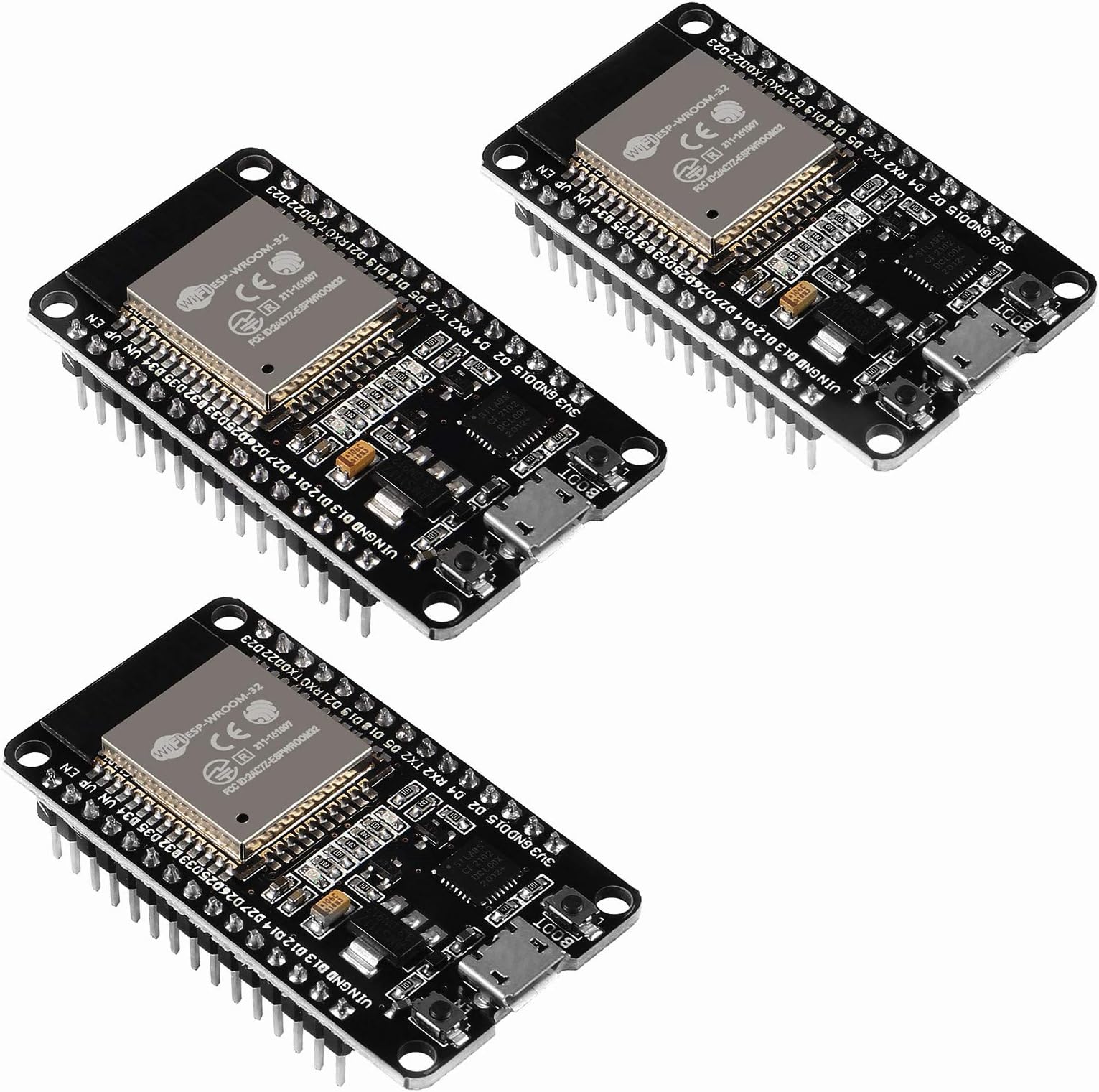 Amazon.com: Type-C ESP32 ESP-32S Development Board 2.4GHz Dual-Mode ...