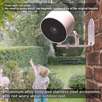 Amazon.co.jp: Zwolf メタルウォールマウント Google Nest Cam Outdoor