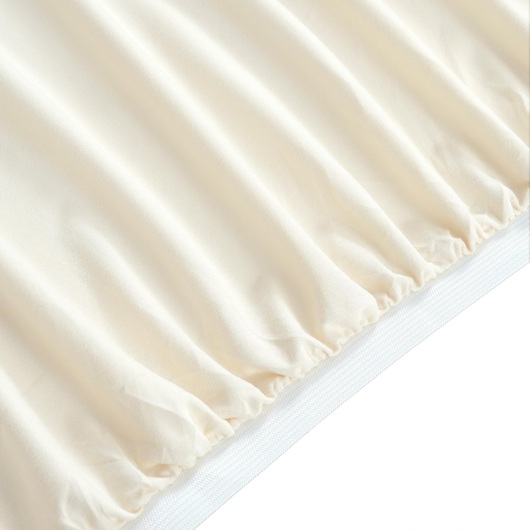 7.5 ft Wrinkle Free Beige Round Backdrop Covers for 7.2/7.5ft Circle Arch Stand, Circle Background Covers for Wedding Baby Shower Photography Birthday Party Background