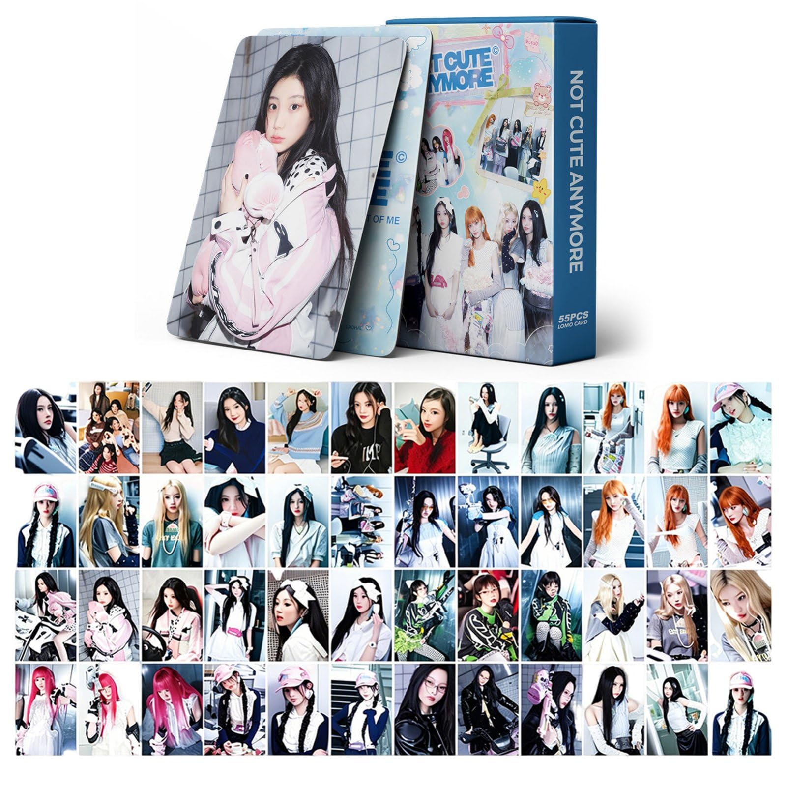 ILIILILT Photocards, 55Pcs Lemo Card, Album Photocard Set