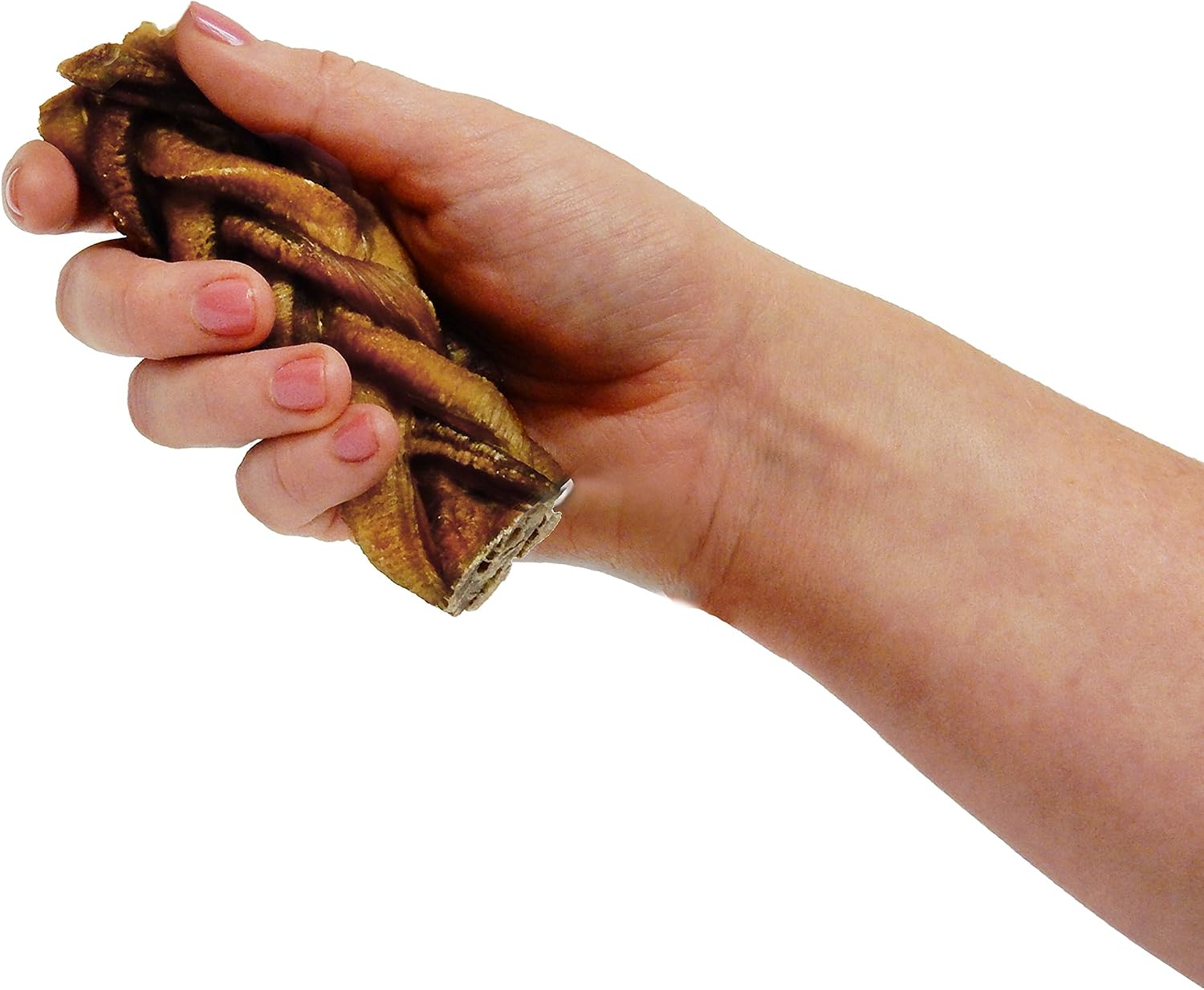 Pawstruck 4" Monster Braided Bully Stick for Dogs (8 Pieces in a Stick!) Natural Low-Odor Jumbo Dog Dental Treats, Best XL Thick Pizzle…