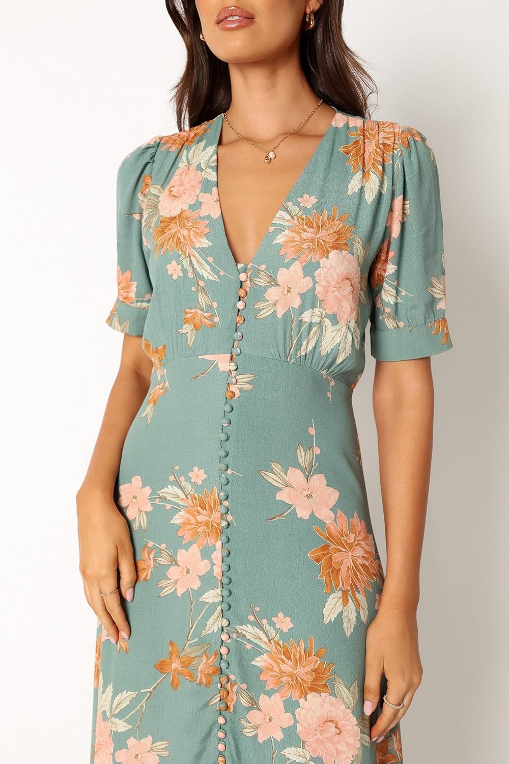 Petal & Pup Womens Frampton Midi Dress - Image 7