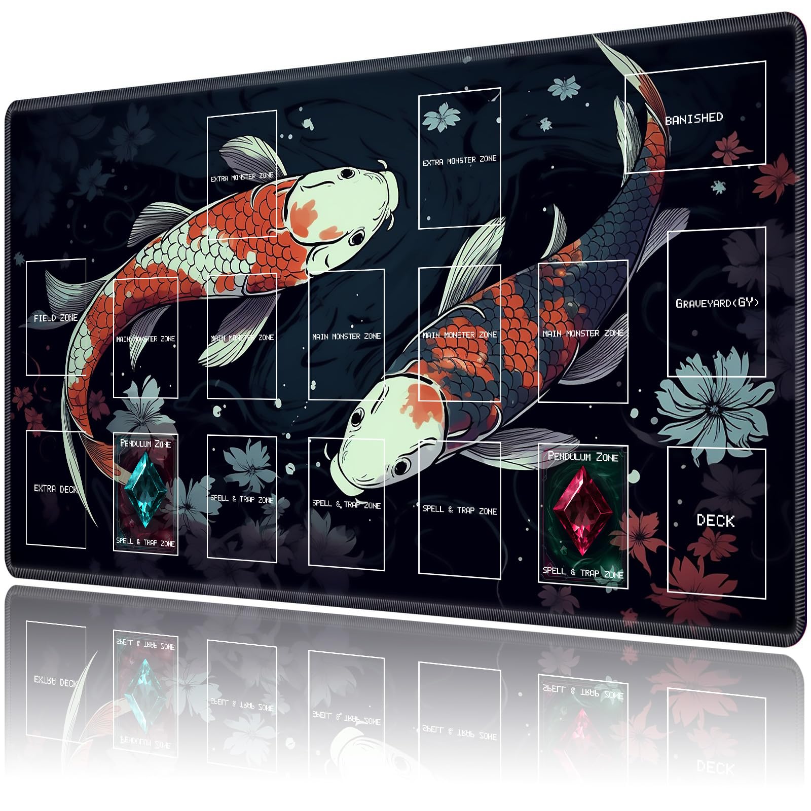 COMPILER PLAYMAT & ホログラフィックカードセット Amazon.com: Playmat for OCG, Game Play Mat for TCG CCG 24 x