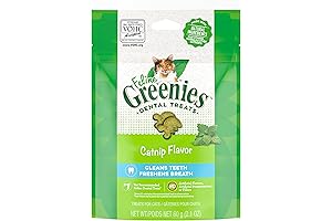 Greenies Feline Adult Dental Cat Treats, Bad Breath Buster Cat Treats