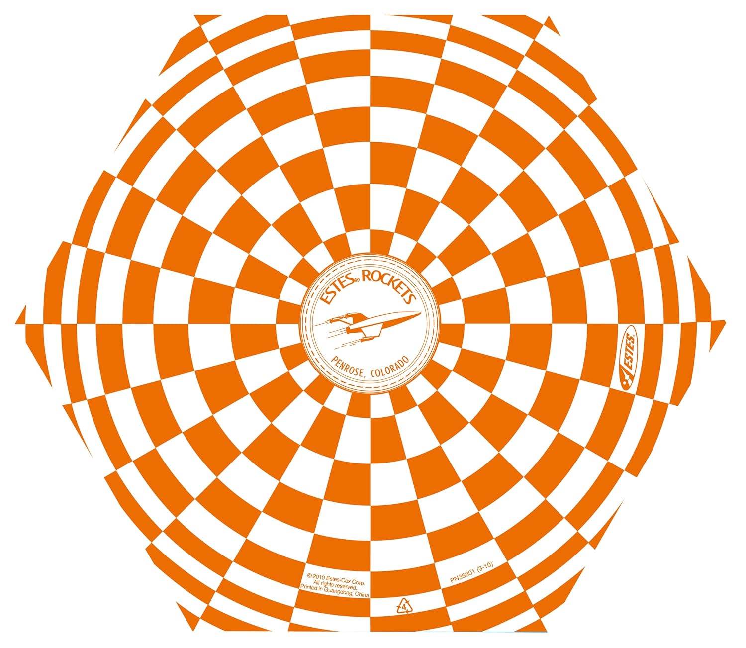Estes 9944 12" Printed Parachute (Pack of 12)