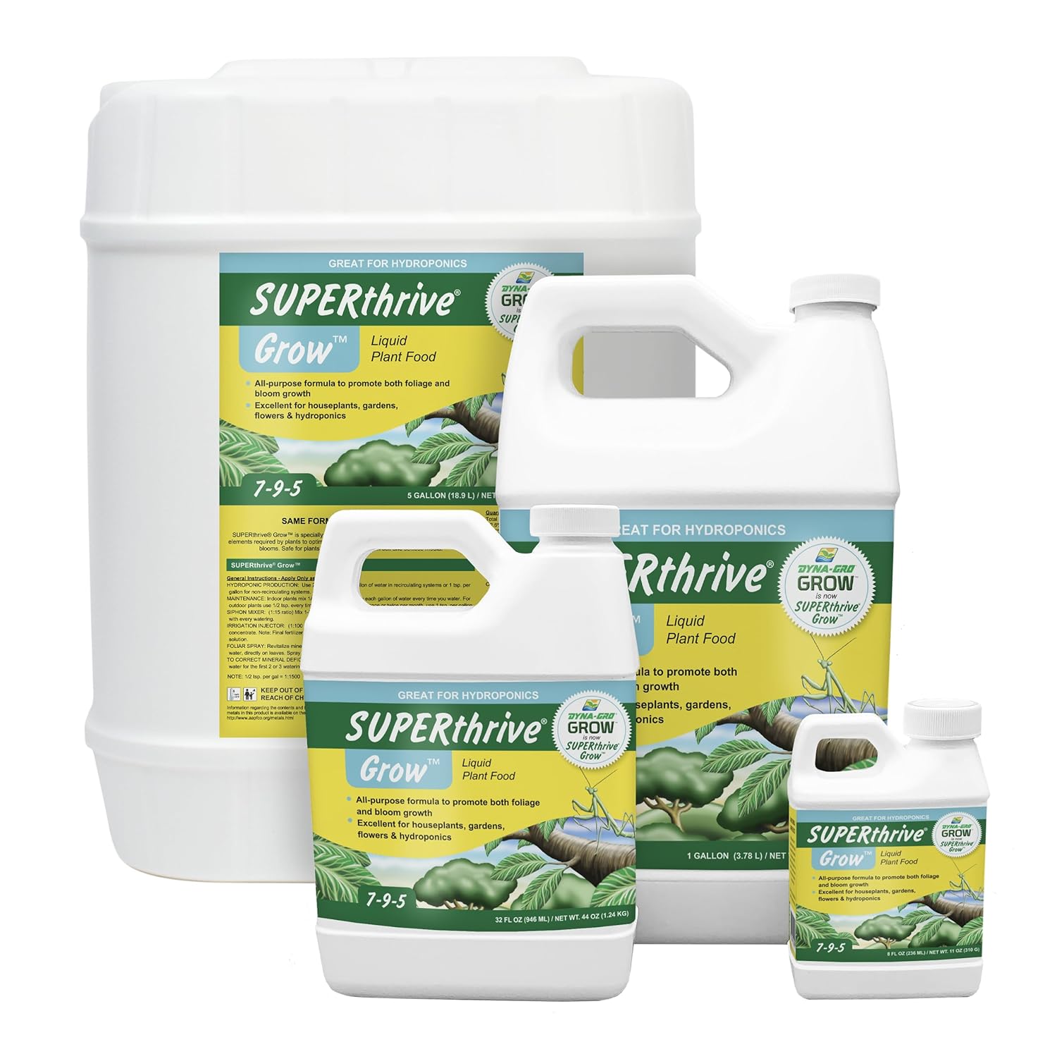 Dyna-Gro Grow 32 oz. Concentrated Liquid Plant Food - Image 4