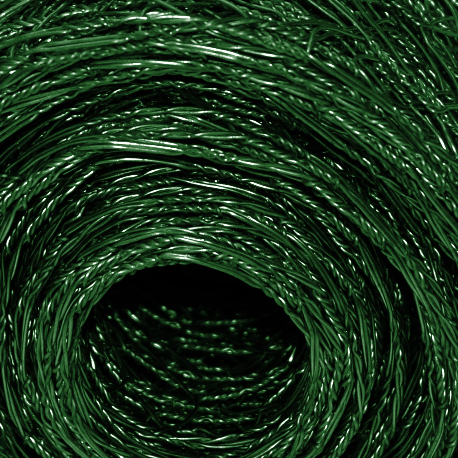 Rete Metallica Verde Per Pollai E Giardino - Maglia Esagonale, PVC, Resistente A Intemperie E Ruggine - Foto 10