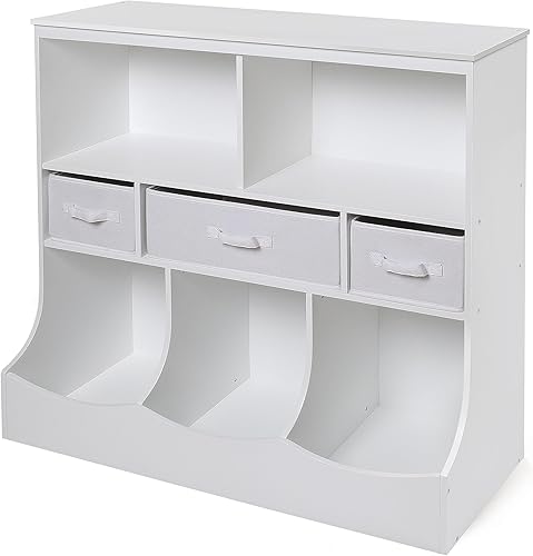 Miniatura 44 de Unidad de almacenamiento Badger Basket con tres cestas., Espresso Espresso,Gris antracita,Gris Oscuro,Nube gris/blanco,Gris,Blanco/Gris