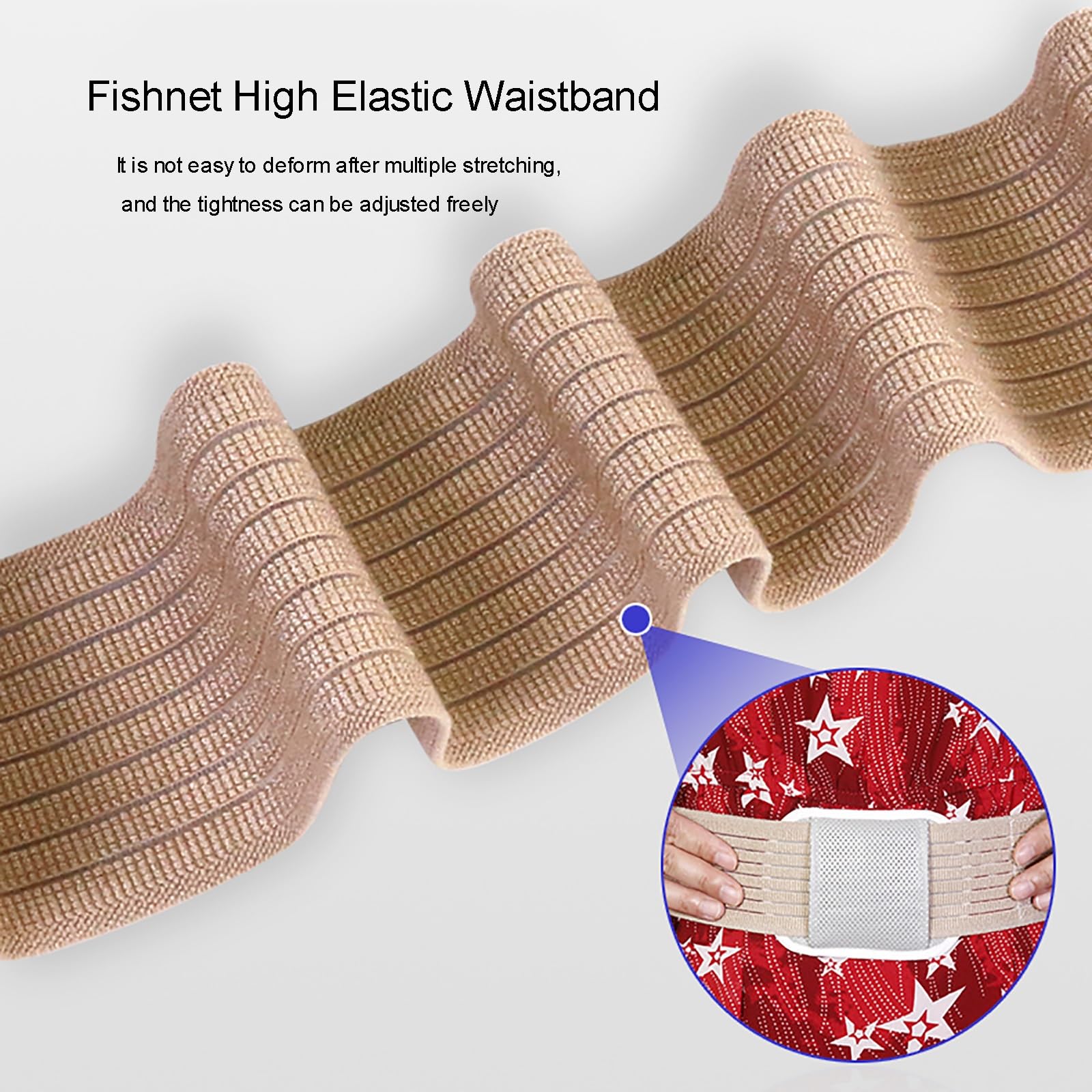 8,5 cm Allargata Fascia Ernia Ombelicale, Fascia Addominale Contenitiva con 3 Cuscinetti a Compressione, Aiuta ad Alleviare Il Dolore Incisionale, Epigastrico e Ventrale(Medium)
