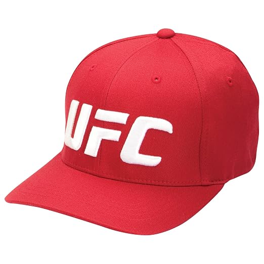 Buy UFC Basic Logo Cap, Red, Small 