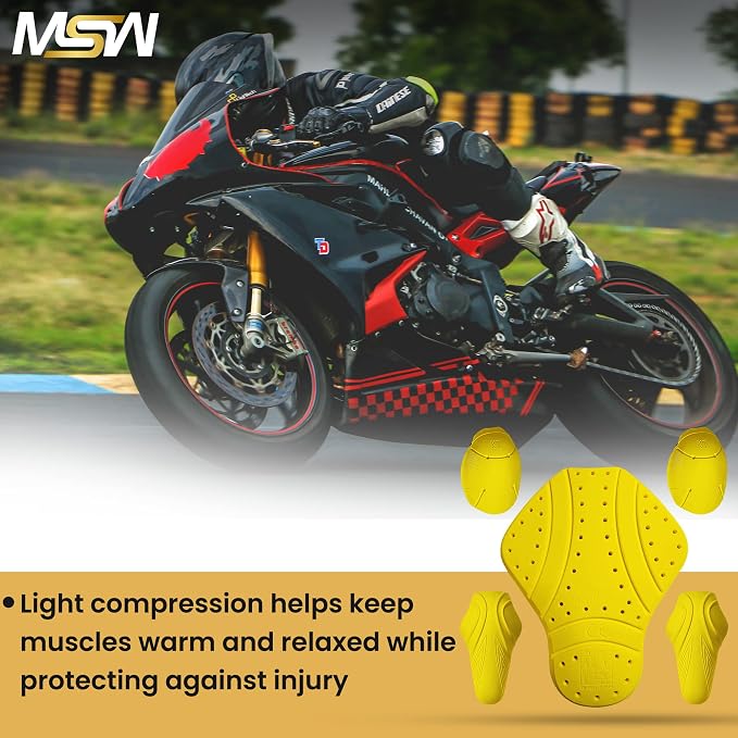 5 piezas protectores CE Nivel 2 para motocicleta miniatura 7