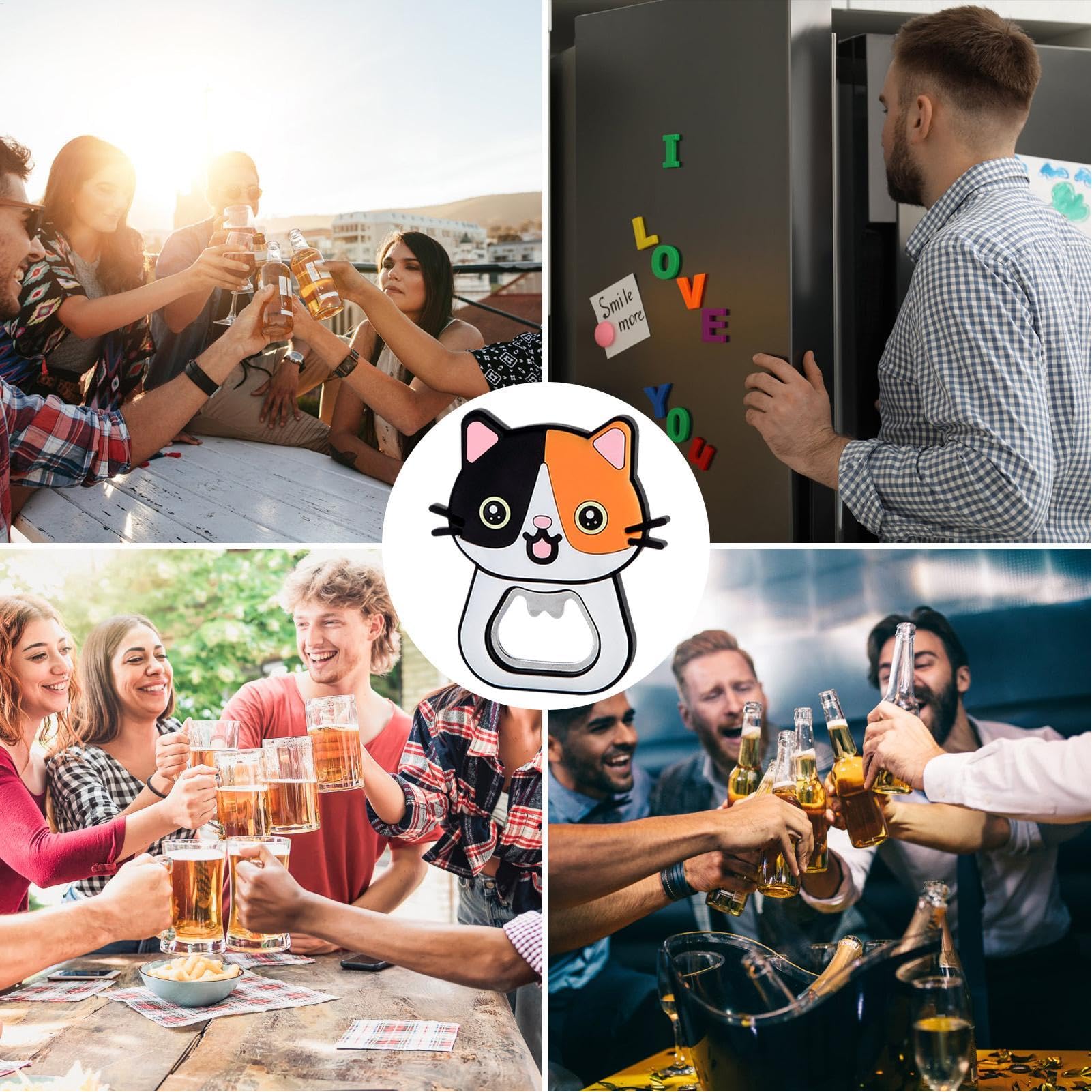 Apribottiglie Magnetico Apritappo Multifunzionale Creativo Compatto per