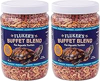 Vista 6 de Fluker's Flukers 70131 Buffet Blend - Alimento de tortuga de fórmula acuática, 12 onzas