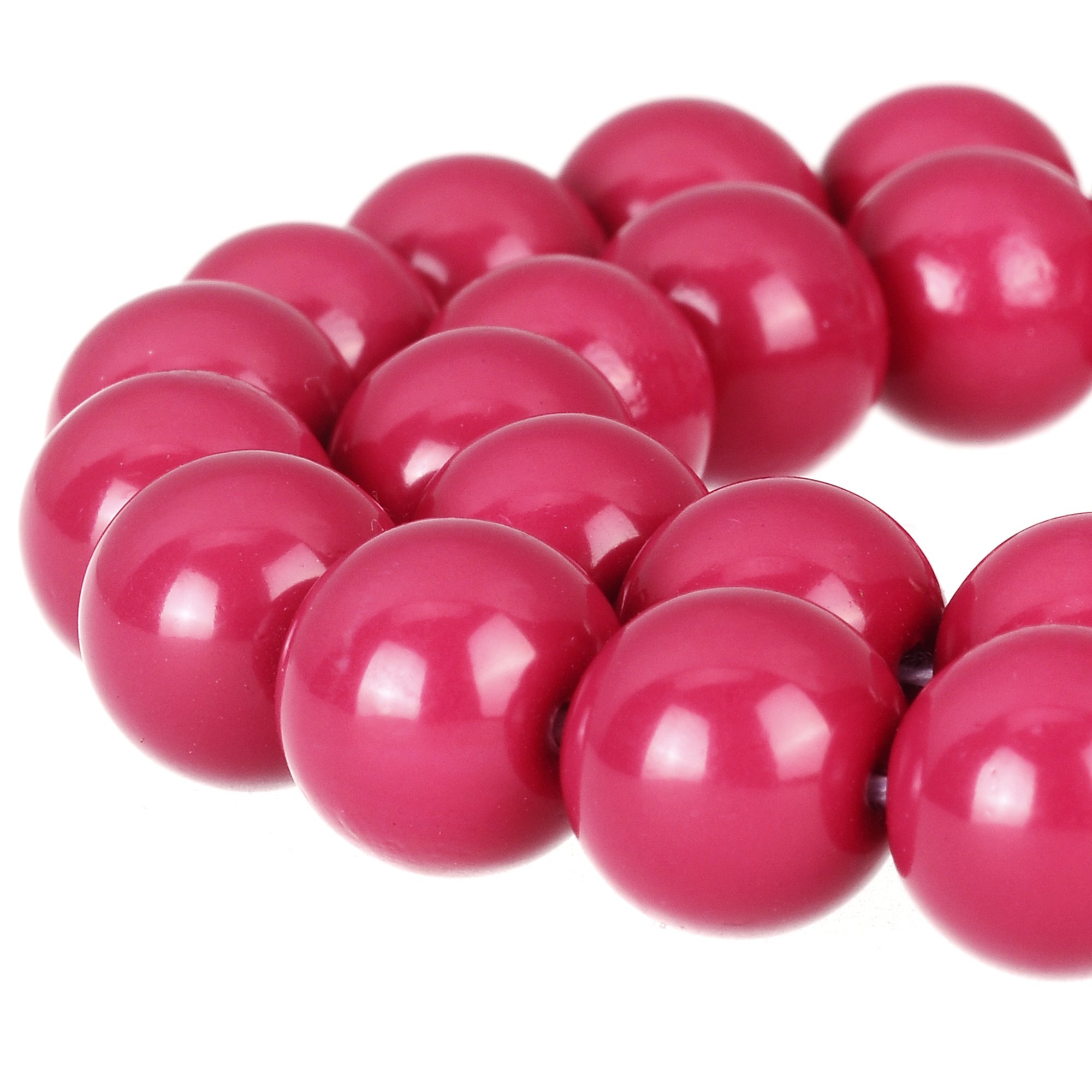 23 colori cerate perle vetro per bigiotteria | bianco, piccole grandi