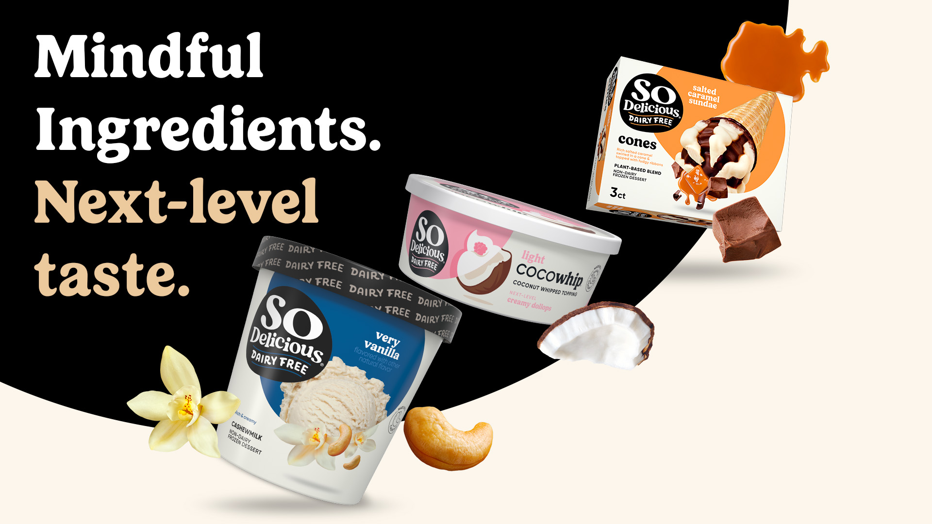 Amazon.com: So Delicious Dairy Free Cashew Milk Dipped Frozen