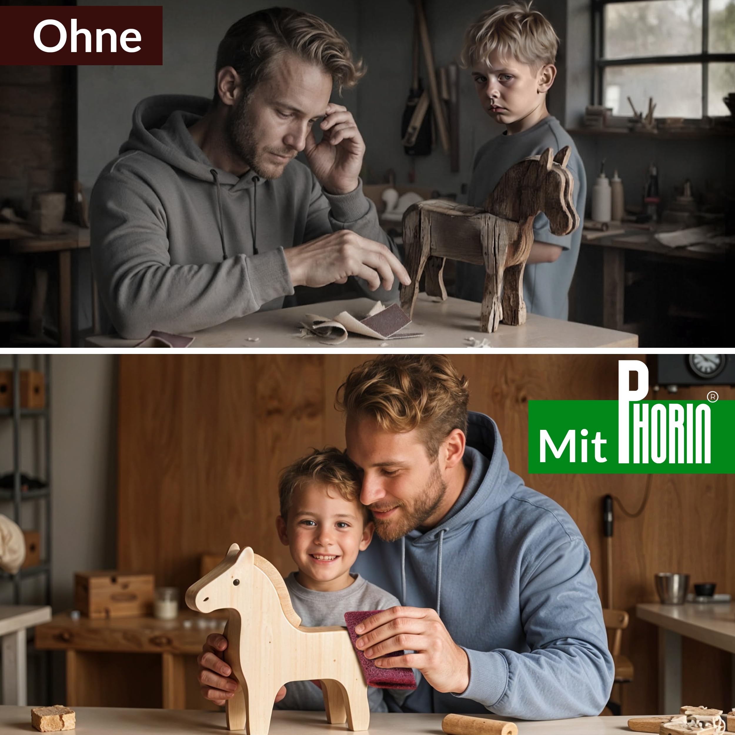 Phorin® Bande de Poncage 5 m × 100 mm non-tissé abrasif grain 240 – L'éponge de ponçage est extrêmement robuste et durable, idéale pour la peinture, le bois, le métal, l'acier inoxydable, etc.