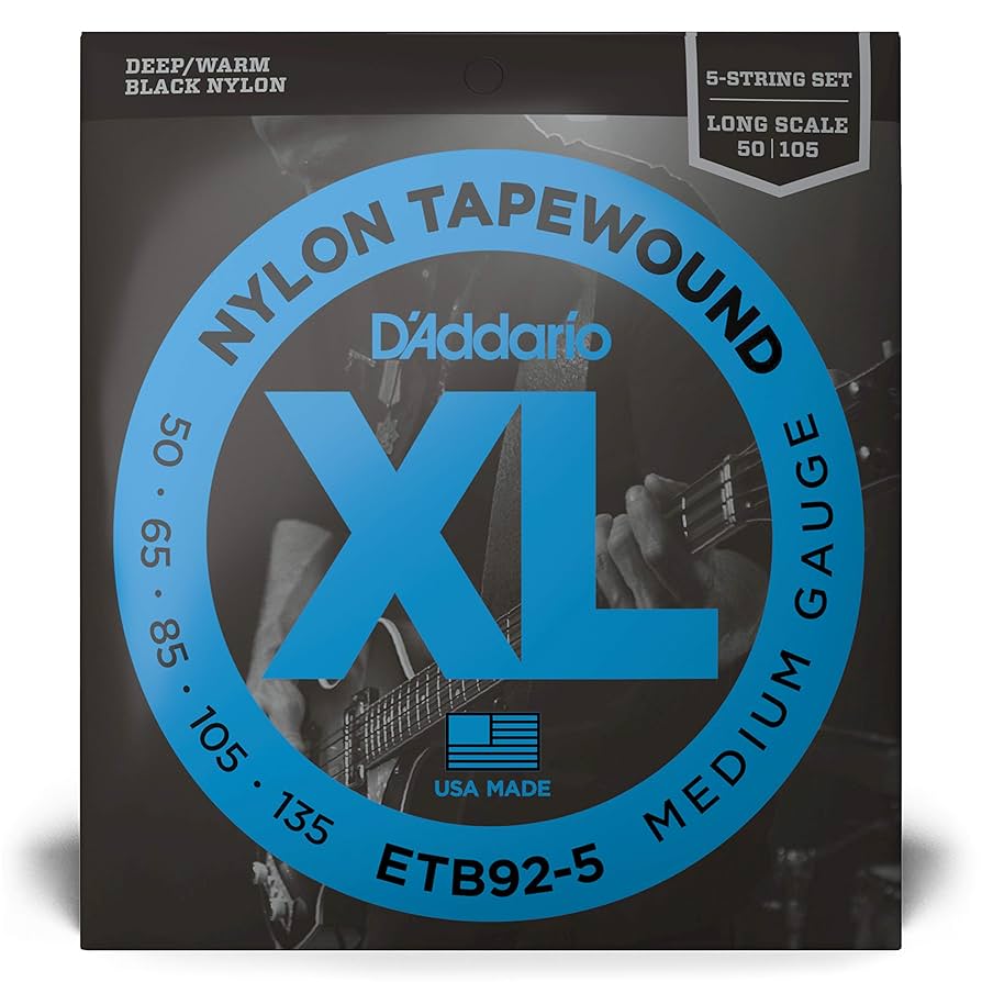 Amazon | D'Addario ダダリオ ベース弦 ブラックナイロン