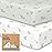 KeaBabies 2-Pack Baby Crib Sheets for Boys, Girls - 52x28 Viscose Derived from Bamboo Toddler Bed Sheets Neutral, Fitted Crib Mattress Cover for Standard Baby Bedding, Soft & Cozy (Elly)