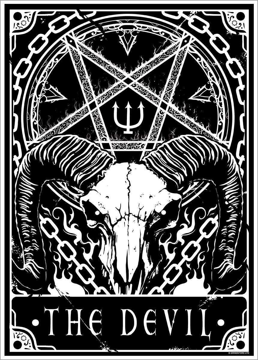 Deadly Tarot Nc - The Devil Mini Poster 32X44cm
