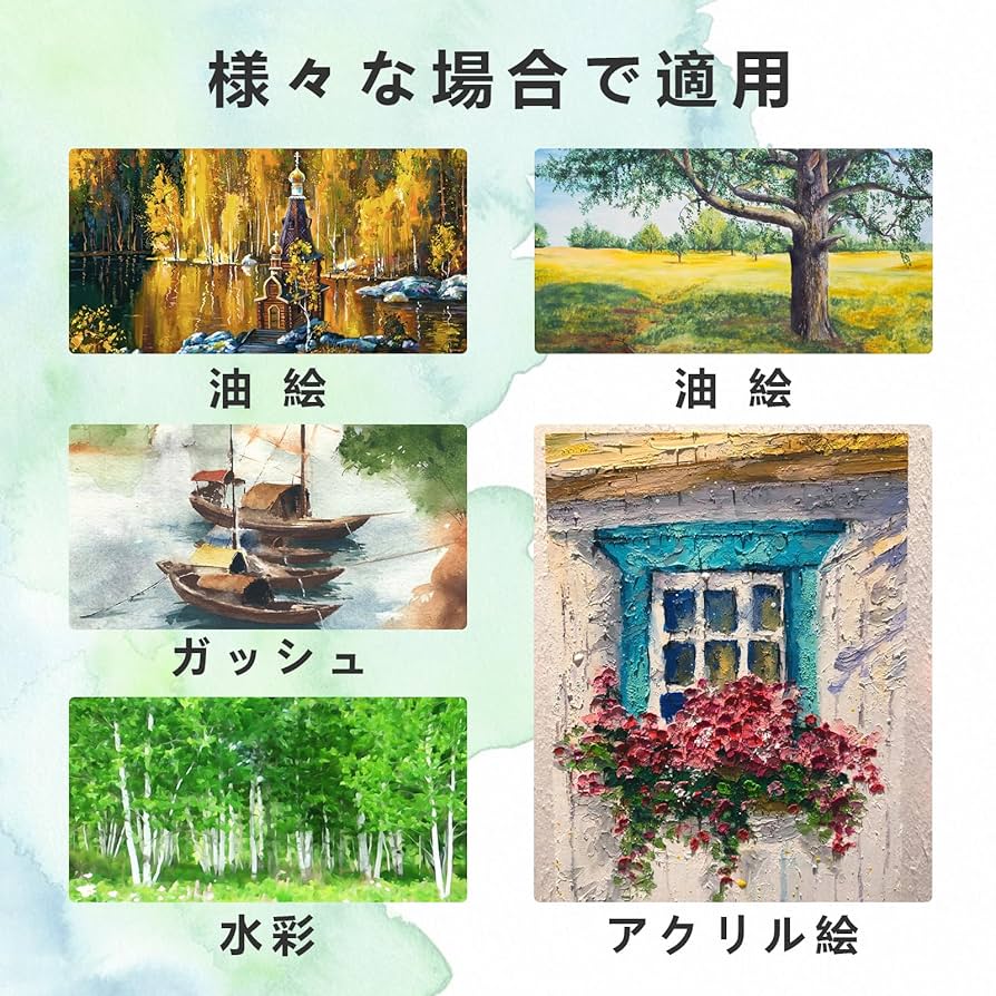 いざないの光の森　30センチ四方　立体キャンバス　アクリル画 いざないの光の森 30センチ四方 立体キャンバス アクリル画