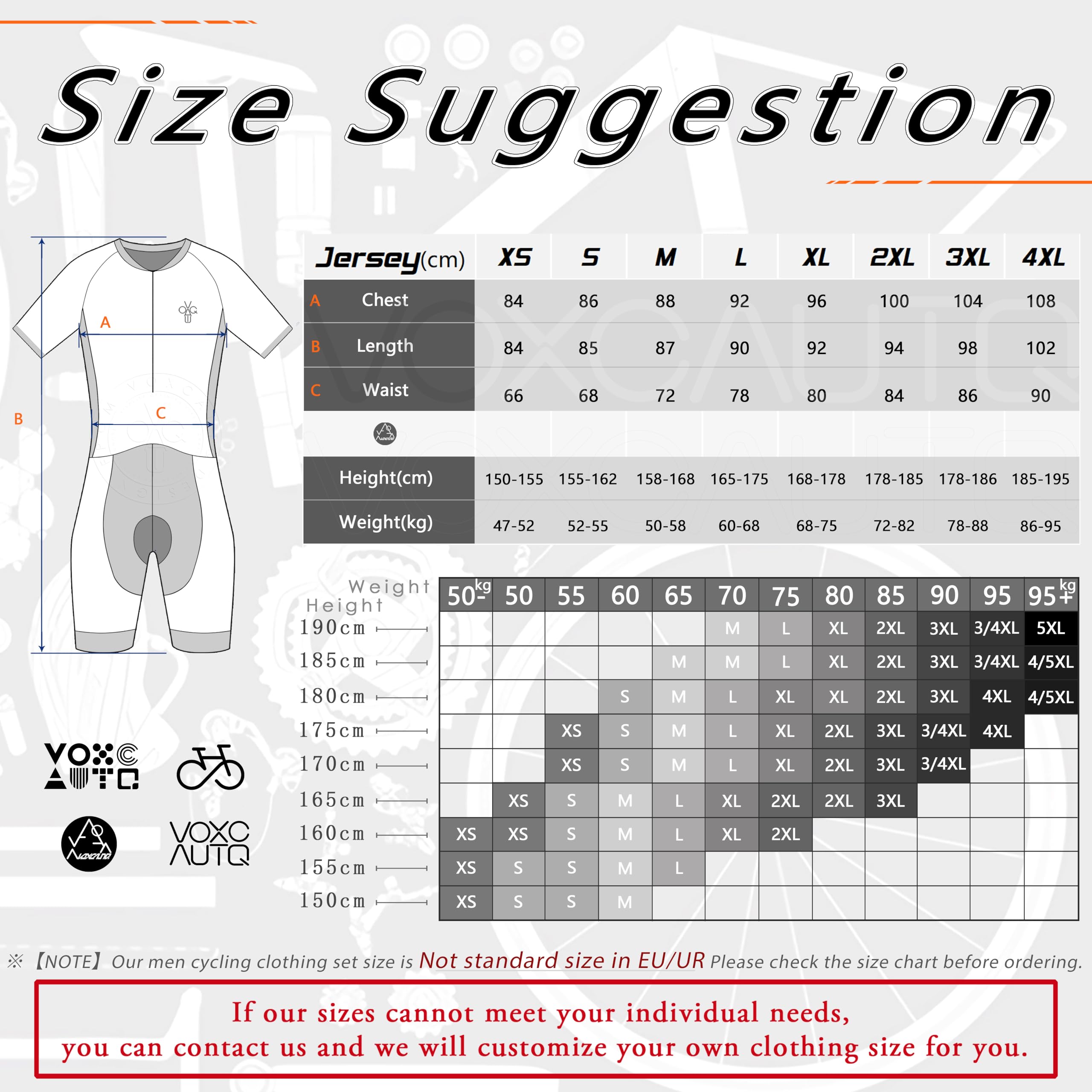 Mono Ciclismo Hombre Manga Corta con Badana Engrosada | Trisuit Traje de Bicicleta Carretera para Larga Distancia | Ropa para Indoor Cycling, Spinning & Triatlón