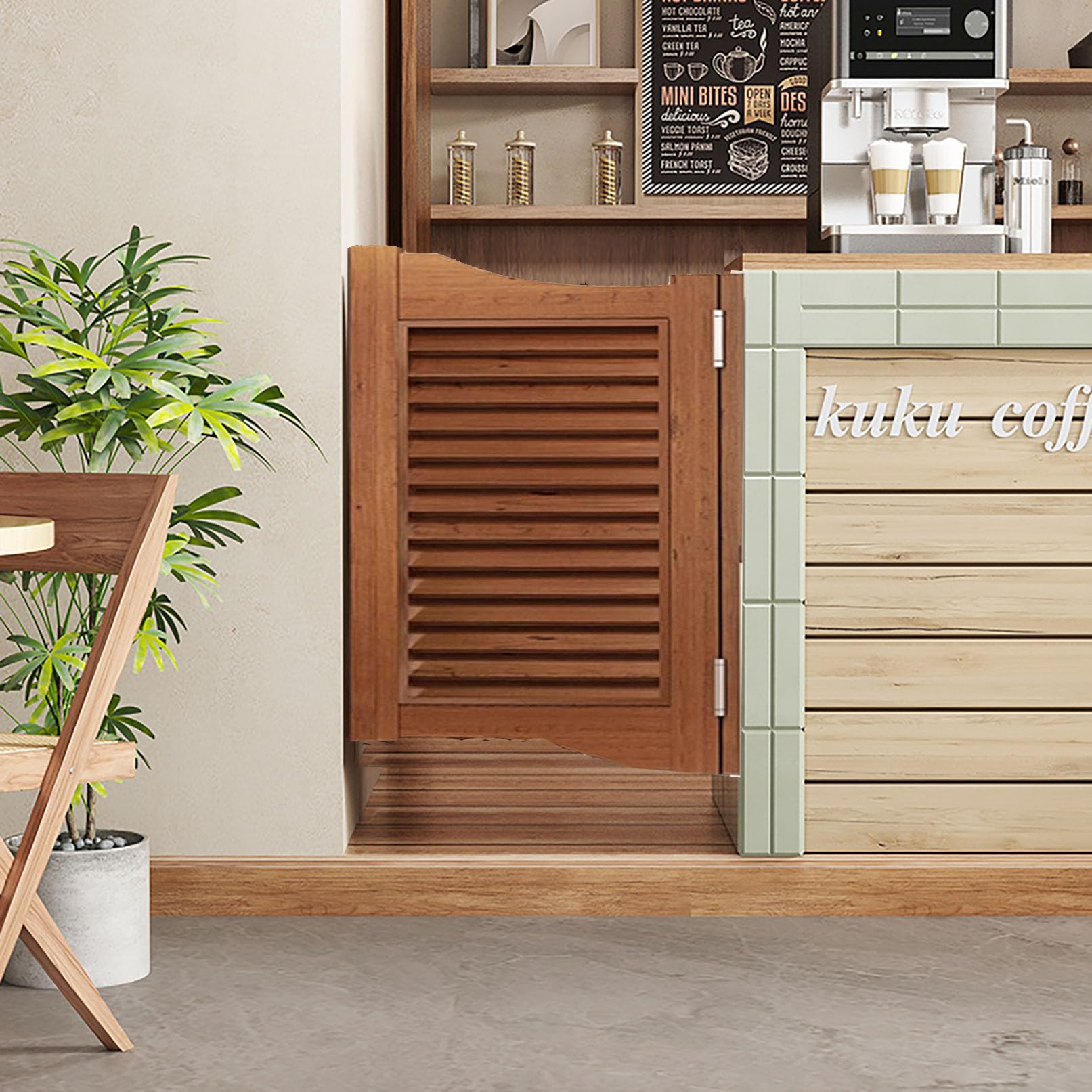 Amazon.co.jp: Pounjsd ウエスタンドア スイング扉 両開き扉 スイング